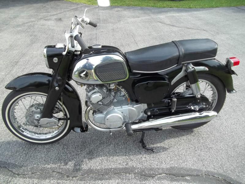 1966 Honda dream 160 #6