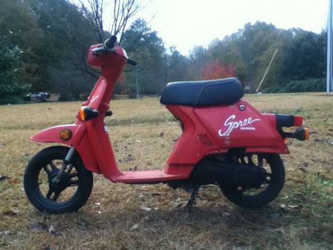 1985 Honda spree scooter for sale #4